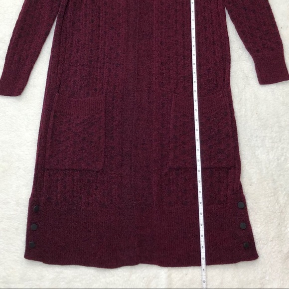 Maroon Cardigan - Picture 2 of 3